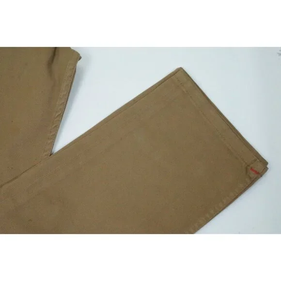 Isaia Sportivo Khaki Brown Twill Cotton Blend Pants Sz 48R BRAND NEW W TAGS